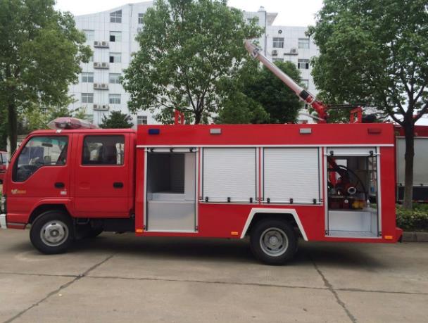新型全铝材外框消防车